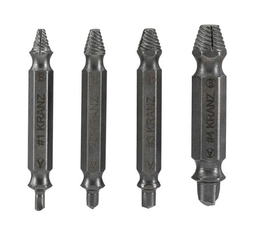 Набор экстракторов для шурупов Профи Kranz KR-12-6703