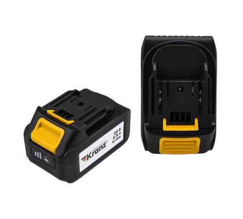 Перфоратор аккумуляторный SDS-plus 2.2Дж 1х4А.ч в кейсе Kranz KR-PT-120