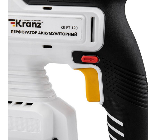 Перфоратор аккумуляторный SDS-plus 2.2Дж 1х4А.ч в кейсе Kranz KR-PT-120