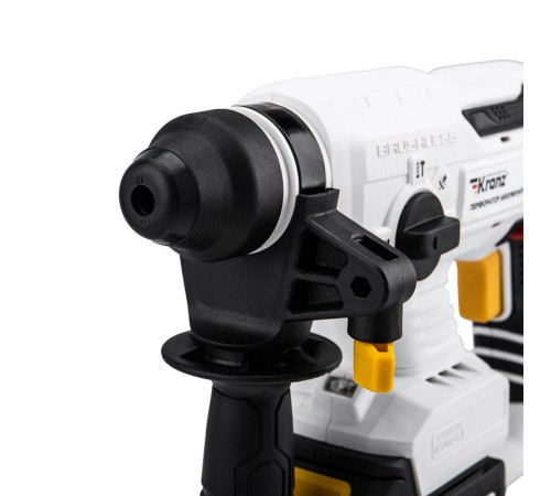 Перфоратор аккумуляторный SDS-plus 2.2Дж 1х4А.ч в кейсе Kranz KR-PT-120