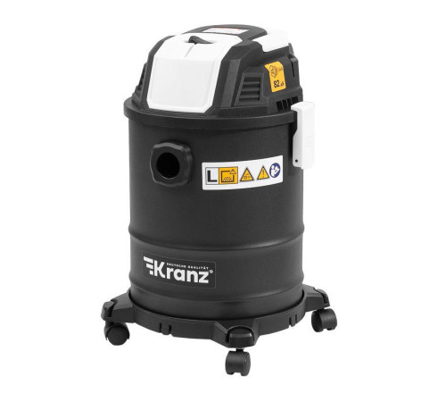 Пылесос строительный KR15 1200Вт 15л 4м Kranz KR-16-1115