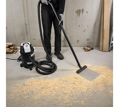 Пылесос строительный KR15 1200Вт 15л 4м Kranz KR-16-1115
