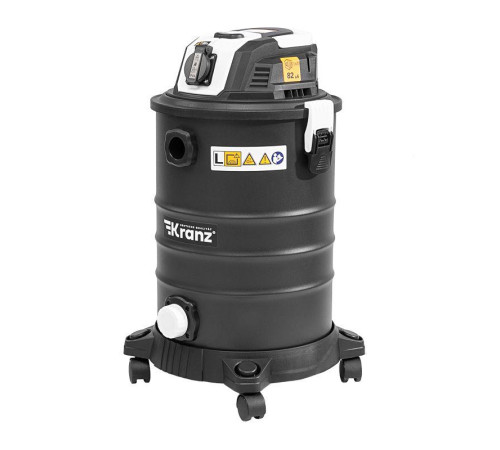 Пылесос строительный KR30 1400Вт 30л 4м Kranz KR-16-1117
