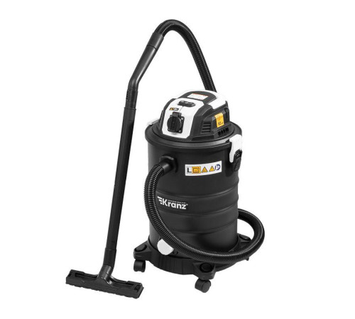 Пылесос строительный KR30 1400Вт 30л 4м Kranz KR-16-1117