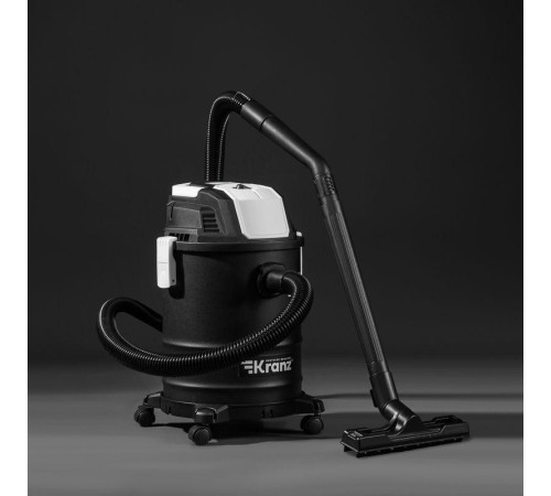 Пылесос строительный KR15 1200Вт 15л 4м Kranz KR-16-1115