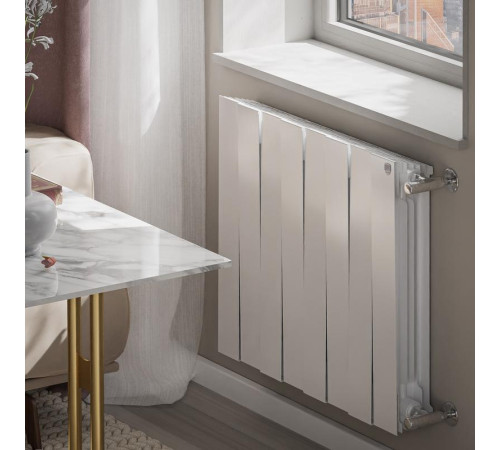 Радиатор 8 секц. PianoForte 500 Bianco Traffico Royal Thermo НС-1176327