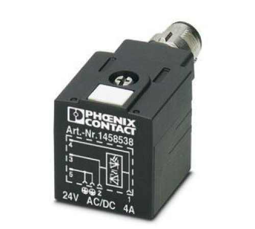 Модуль штекерный для электромагнитного клапана SAC-3P-MR/A-1L-Z SCO Phoenix Contact 1458538