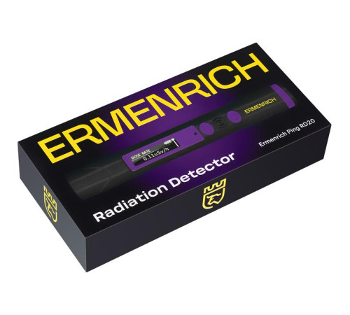 Дозиметр Ping RD20 фиолет. Ermenrich 84639