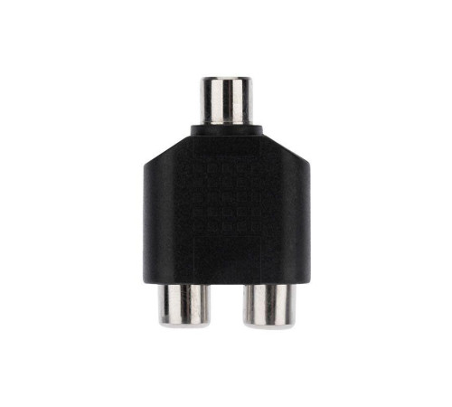 Переходник 1 гнездо RCA-2 гнезда RCA REXANT 14-0422