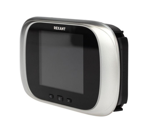 Видеоглазок дверной DV-112 с цветным LCD-дисплеем 2.8дюйм с функцией записи фото и звонком Rexant 45-1112