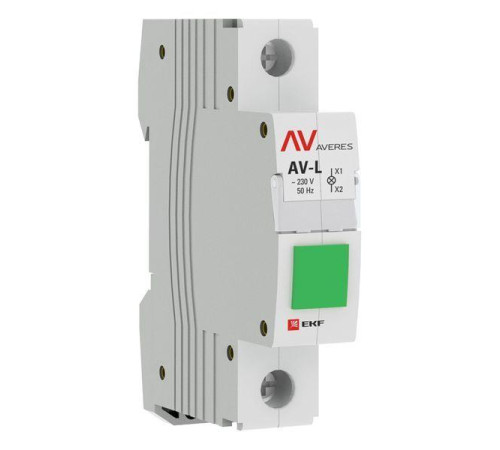 Лампа сигнальная AV-L зел. AVERES EKF av-l-green-averes