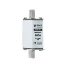 Вставка плавкая ППН-33 4А габарит 00C PROxima EKF fus-33/100/4