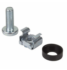 Комплект крепежа винт+шайба+гайка M6x16 (уп.100шт) Rexant 04-2686