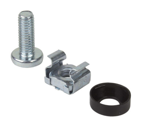 Комплект крепежа винт+шайба+гайка M6x16 (уп.100шт) Rexant 04-2686