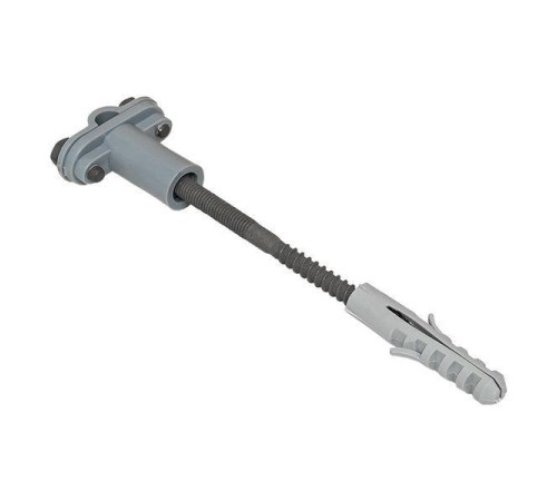 Держатель фасадный пластиковый скручиваемый L100мм EKF lp-44100