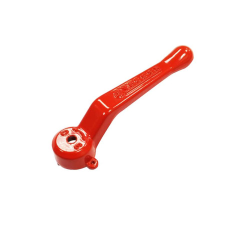 Ручка-рычаг под пломбу для крана вода 25/32 (160/40/10) красн. VALFEX VF.RR3W.25.32