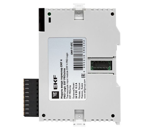 Модуль ввода термопар EMF 4 PRO-Logic (с поверкой) EKF EMF-T-4TC-V