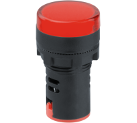 Лампа индикаторная 82 801 NBI-I-AD22-230-R d22мм 230В AC/DC красн. Navigator 82801