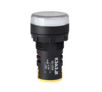 Лампа AD22DS(LED) матрица 22мм 24В AC/DC бел. КЭАЗ 303926