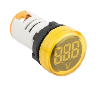 Индикатор значения напряжения ED16-22VD желт. PROxima EKF ed16-22vd-y