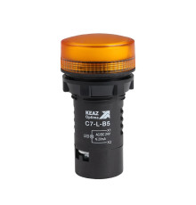 Лампа светодиодная OptiSignal Compact D22 С7-L-B5 желт. 24В AC/DC XB7EV05BP КЭАЗ 362151