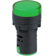 Лампа индикаторная 82 807 NBI-I-AD22-24-G d22мм 24В AC/DC зел. Navigator 82807
