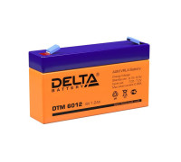 Аккумулятор UPS 6В 1.2А.ч Delta DTM 6012