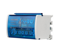 Шина на DIN-рейку в корпусе (кросс-модуль) 2х7 Rexant 11-2302-7