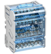 Шины на DIN-рейку (кросс-модуль) ШНК 4х7 3L+PEN TEKFOR IEK TF-DN10-4-07-100