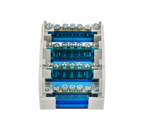 Шина на DIN-рейку в корпусе (кросс-модуль) 4х7 Rexant 11-2304-7