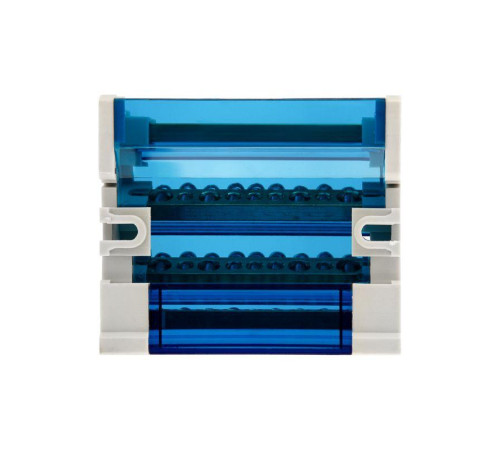Шина на DIN-рейку в корпусе (кросс-модуль) 4х11 Rexant 11-2304-11