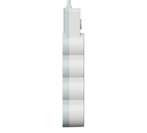 Удлинитель 3х3м с заземл. 10А IP20 USB 2800Вт 220В ПВС 3х1 с выкл. бел. КОСМОС YKsm3m3g-Z-VU10А-W
