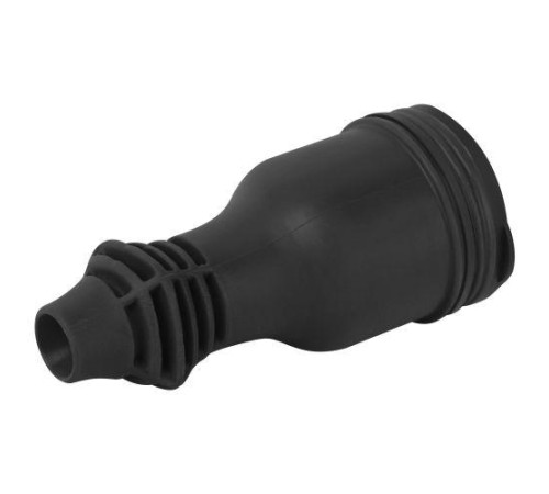 Розетка RX11-B-IP44 16А IP44 прямая с заземл. каучук черн. ЭРА Б0069325