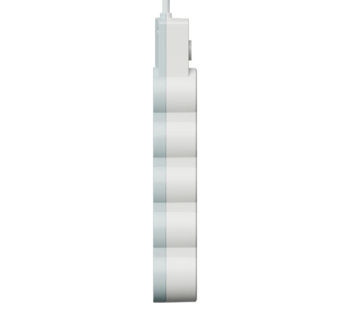 Удлинитель 3х5м с заземл. 10А IP20 USB 2500Вт 220В ПВС 3х1 с выкл. бел. КОСМОС YKsm5m4g-Z-VU10А-W