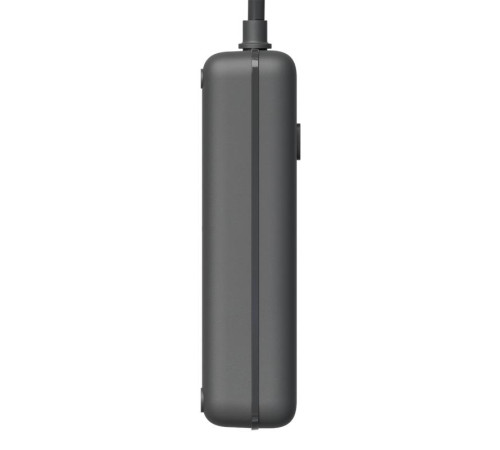 Удлинитель с сетевым фильтром 3х1.5м 10А 4USB + 2USBC 2500Вт ПВС 3х1 прямоуг. черн. КОСМОС FKsm1.5m-3gPF(B)USB