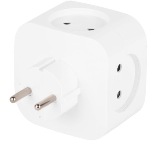Разветвитель 4-м SP-4-3USBAC-W + 3 USB A+C со шторками 10А бел. Эра Б0069083