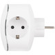 Разветвитель 3-м SP-3e-3USBAC-W + 3 USB A+C с заземл. со шторками 16А бел. Эра Б0069081