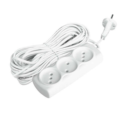 Удлинитель 3х10м 6А IP20 УДП-3-1000 1.3кВт ШВВП 2х0.75 ФАZА 1043122