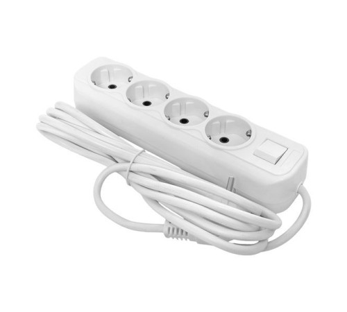 Удлинитель 4х3м с заземл. 16А IP20 Эксперт 3.5кВт ПВС 3х1 с выкл. PROxima EKF UBA16-310-4-03i