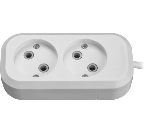Удлинитель 2х2м без заземл. 10А IP20 90503 OPE-S-02-200-X-2х1 ОНЛАЙТ 90503