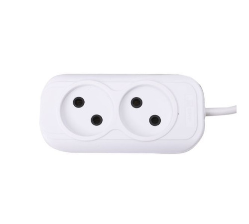 Удлинитель 2х3м без заземл. 10А IP20 Эксперт 2.2кВт ПВС 2х0.75 PROxima EKF UBA10-275-2-03