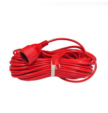 Удлинитель-шнур 1х30м с заземл. 16А IP20 3.5кВт ПВС 3х1.5 DOMTOK 2498