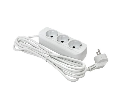 Удлинитель 3х5м с заземл. 16А IP20 Эксперт 3.5кВт ПВС 3х1 PROxima EKF UBA16-310-3-05
