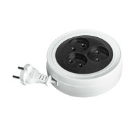 Удлинитель 3х3м 6А IP20 УДРП-3-300 1.3кВт ШВВП 2х0.75 ФАZА 1043146