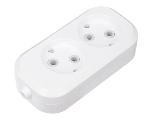 Колодка удлинителя 2-м без заземл. Rexant 11-8701
