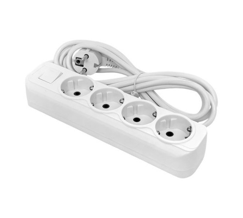 Удлинитель 4х3м с заземл. 16А IP20 Эксперт 3.5кВт ПВС 3х1 с выкл. PROxima EKF UBA16-310-4-03i