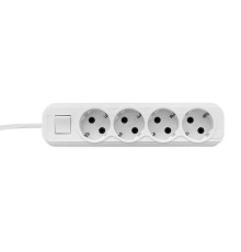 Удлинитель 4х3м с заземл. 16А IP20 Эксперт 3.5кВт ПВС 3х1 с выкл. PROxima EKF UBA16-310-4-03i