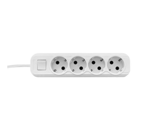 Удлинитель 4х3м с заземл. 16А IP20 Эксперт 3.5кВт ПВС 3х1 с выкл. PROxima EKF UBA16-310-4-03i