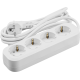 Удлинитель 4х2м с заземл. 16А IP20 90 798 OPE-S-04-200-E-3x1 бел. ОНЛАЙТ 90798