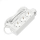 Удлинитель 3х5м с заземл. 16А IP20 3.5кВт ПВС 3х1 бел. DOMTOK 2392